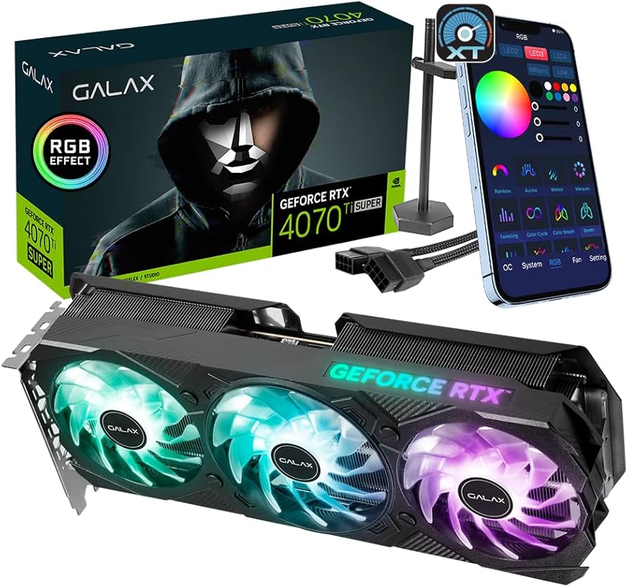 GPU RTX 4070TI SUPER 16GB GALAX SG 1-CLICK OC